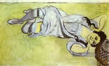  affe - Laurette mit einer Kaffeetasse abstrakte fauvism Henri Matisse